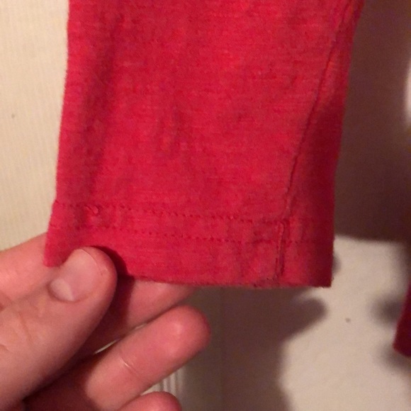 Georgia Bulldogs Bulldogs Forever Pinkish Red Could Shoulder Tee Girls Medium 10 - Picture 5 of 12